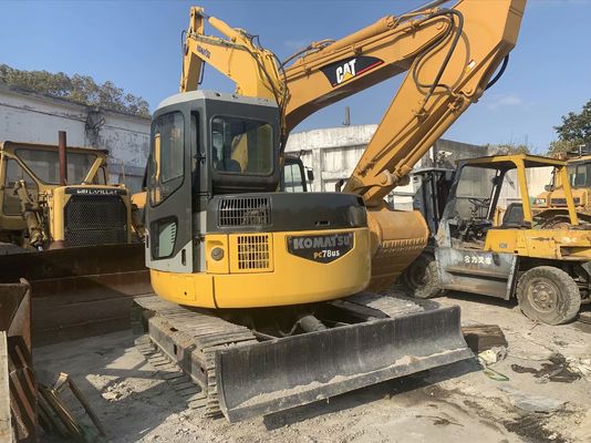 PC78US-6NO حفرة مستعملة لون أصلي يد ثانية حفرة كوماتسو