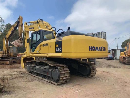 أمان العمليات المستخدمة كوماتسو الحفرة المصغرة PC450-7 اليابان الأصلية