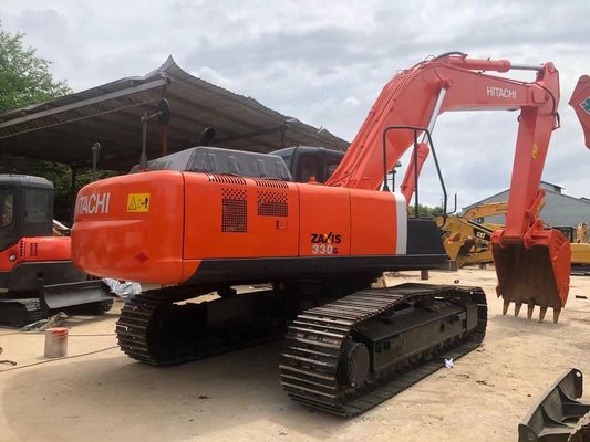 إعادة طلاء لون حفرة مستعملة هيتاشي ZX330-3G حالة جيدة الحفرة الزحفية المستعملة