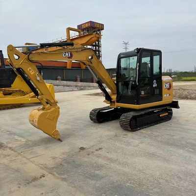305.5E2 ميني حفرة CAT مستعملة كاتربيلر 303.5E CR تشغيل سلس