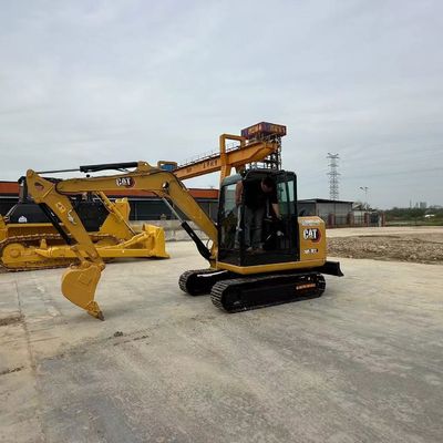 305.5E2 ميني حفرة CAT مستعملة كاتربيلر 303.5E CR تشغيل سلس