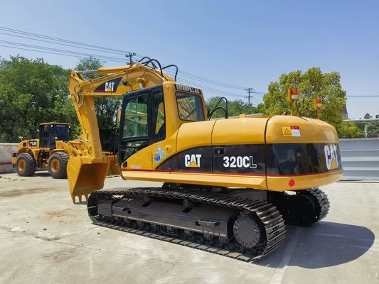 الحفرة الهيدروليكية المستخدمة CAT حفرة 20 طن CAT 320CL الحفرة الأصلية اليابان لأفريقيا
