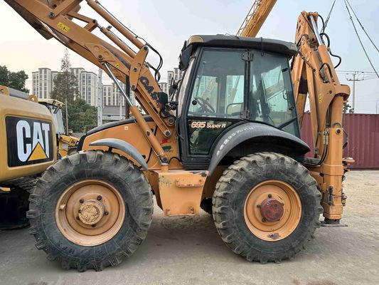 القضية 695SR محمولة الحفرة المستعملة بناء صلب محمولة الحفرة ذات 4 عجلات