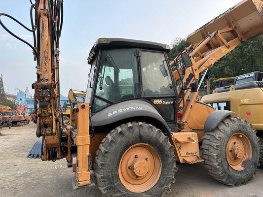 القضية 695SR محمولة الحفرة المستعملة بناء صلب محمولة الحفرة ذات 4 عجلات