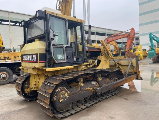 6 طريق شفرة مستعملة D6G Caterpillar Dozer Caterpillar صغيرة مستخدمة CAT الجرافة