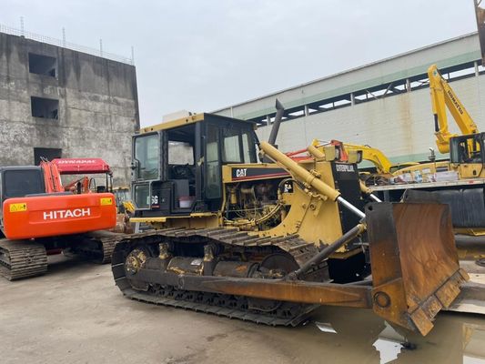 6 طريق شفرة مستعملة D6G Caterpillar Dozer Caterpillar صغيرة مستخدمة CAT الجرافة