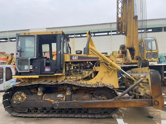 6 طريق شفرة مستعملة D6G Caterpillar Dozer Caterpillar صغيرة مستخدمة CAT الجرافة