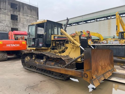 6 طريق شفرة مستعملة D6G Caterpillar Dozer Caterpillar صغيرة مستخدمة CAT الجرافة