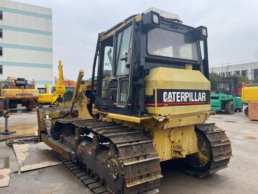 6 طريق شفرة مستعملة D6G Caterpillar Dozer Caterpillar صغيرة مستخدمة CAT الجرافة