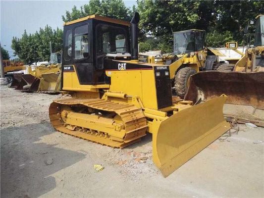 6 طريق شفرة ميني جرافة مستعملة كاتربيلر D4C LGP زاحف جرافة مثبتة
