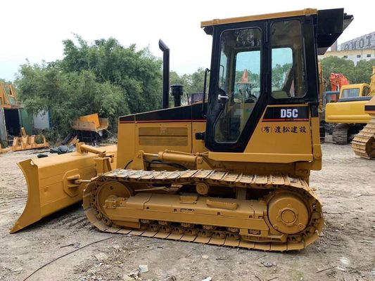 طرّاحة اليابان الأصلية المصغرة من اليد الثانية (Caterpillar D5C XL) تعمل بشكل مستقر
