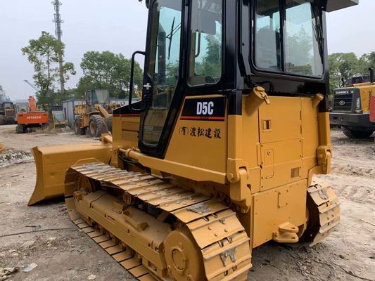 طرّاحة اليابان الأصلية المصغرة من اليد الثانية (Caterpillar D5C XL) تعمل بشكل مستقر
