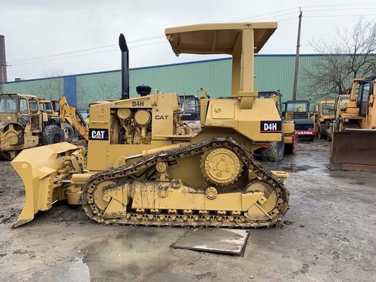 المستخدمين الزاحف CAT D4H الجرافة إعادة طلاء اللون القيادة العالية سهلة التشغيل