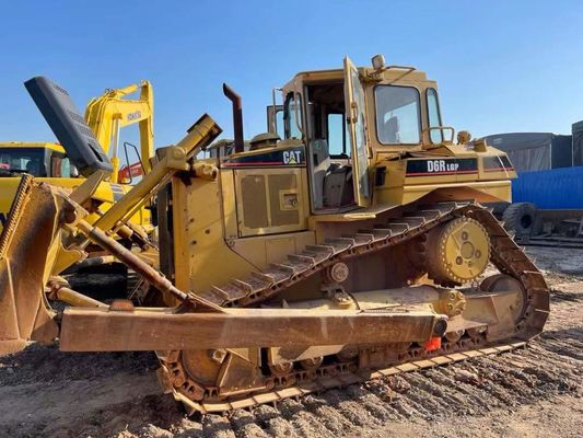 كاتربيلر D6R LGP الجرافة المستخدمة نوع الزحام لموقع البناء