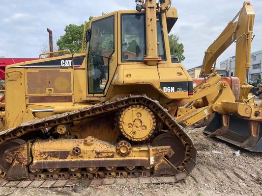 اللون الأصلي Caterpillar D6N XL الجرافة الصغيرة المستخدمة مع مزق هيدروليكي