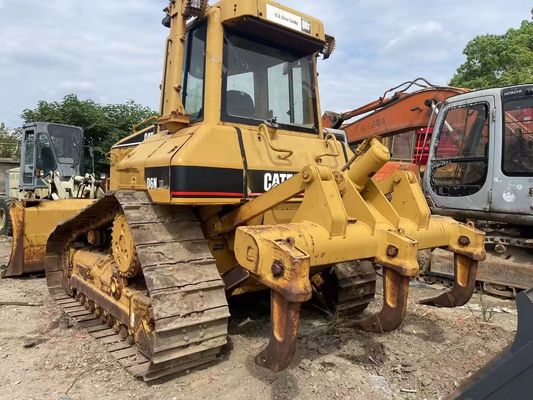 اللون الأصلي Caterpillar D6N XL الجرافة الصغيرة المستخدمة مع مزق هيدروليكي