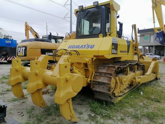 كوماتسو D85EX-15 دوزر اليد الثانية الزاحف مثبت مع مزق هيدروليكي