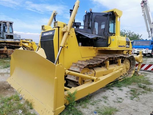 كوماتسو D85EX-15 دوزر اليد الثانية الزاحف مثبت مع مزق هيدروليكي