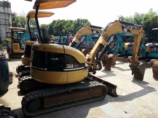 اللون الأصلي 303 CR حفرة CAT مستعملة كفاءة الطاقة حفرة CAT مصغرة مستعملة