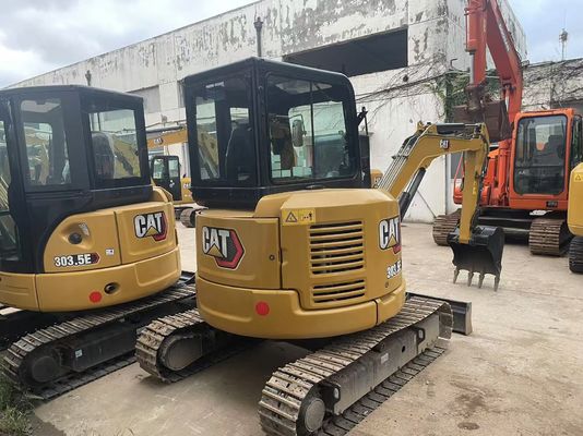 كفاءة الطاقة المستخدمة CAT حفرة الزحف Caterpillar 303.5 E CR مقاوم للصدأ