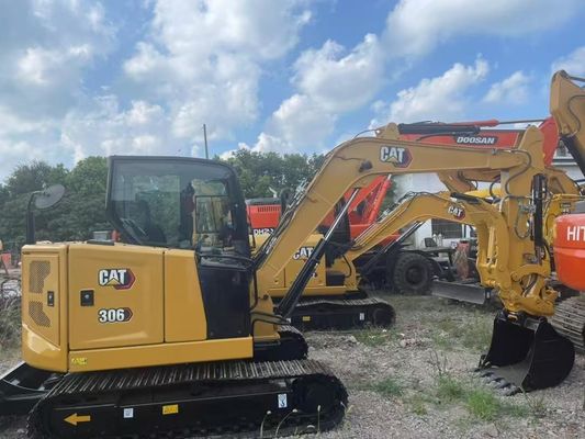 الحفرة الهيدروليكية الإبهام المستخدمة الحفرة الهيدروليكية السريعة 306 حفرة CAT