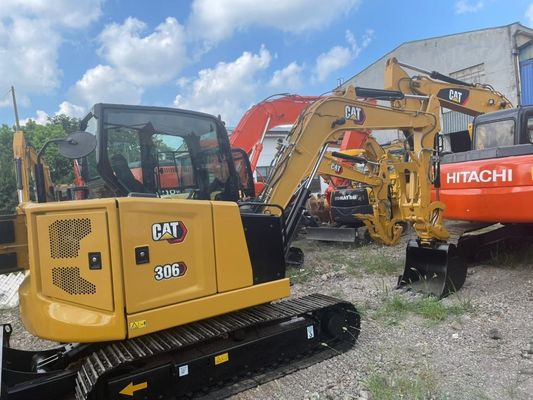 الحفرة الهيدروليكية الإبهام المستخدمة الحفرة الهيدروليكية السريعة 306 حفرة CAT