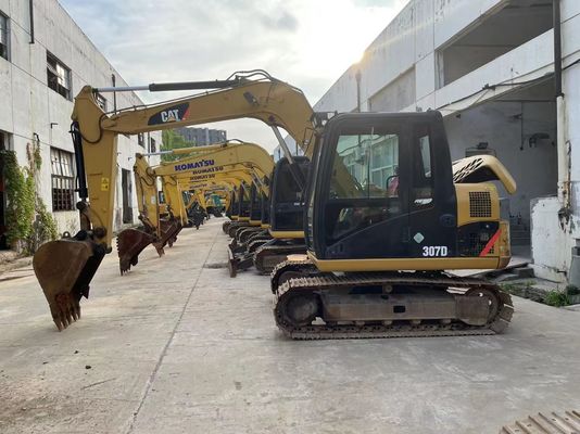 كاتربيلر اليد الثانية CAT 307d الحفرة الزحفية مثبتة اليابان الأصلية