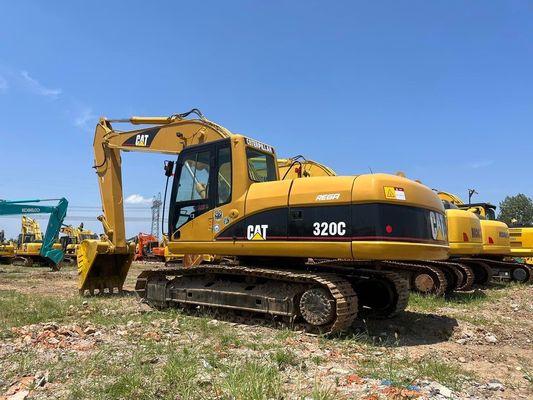 320C حفرة CAT مستعملة كاتربيلر حفرة 20 طن عملية السلامة اليابان