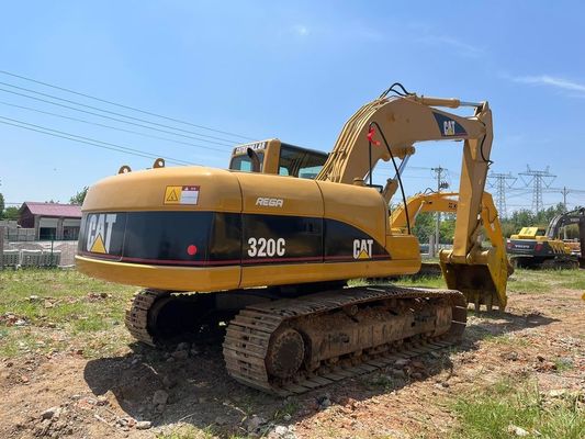 320C حفرة CAT مستعملة كاتربيلر حفرة 20 طن عملية السلامة اليابان
