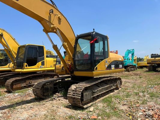 320C حفرة CAT مستعملة كاتربيلر حفرة 20 طن عملية السلامة اليابان