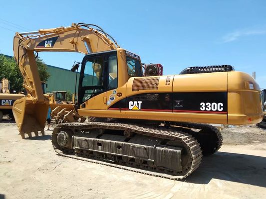 2001 سنة مستعملة زاحف مقعد الحفر كاتربيلر 330C CAT C9 محرك 250HP