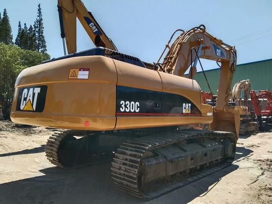 2001 سنة مستعملة زاحف مقعد الحفر كاتربيلر 330C CAT C9 محرك 250HP