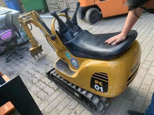 PC01 اللون الأصلي المستخدم كوماتسو الحفرة المصغرة للعمل في الداخل