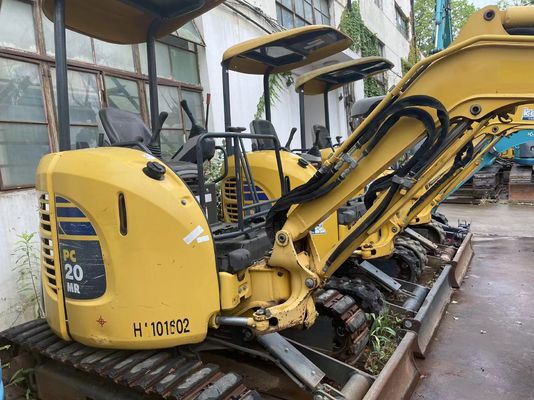 الكوماتسو PC20MR-2 المستخدمة الزحام الحفرة المصنوعة من اليابان الأصلية العمل في الحديقة