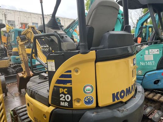 الكوماتسو PC20MR-2 المستخدمة الزحام الحفرة المصنوعة من اليابان الأصلية العمل في الحديقة