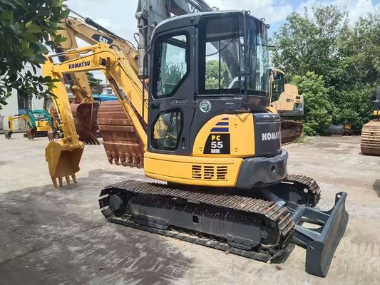 كوماتسو PC55MR 2 المستخدمة مصغرة اليابان الأصلية كفاءة الطاقة عالية الأداء