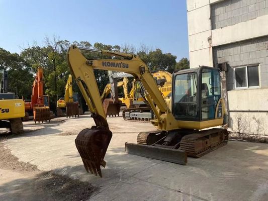 اللون الأصلي المستخدم كوماتسو PC56MR-2 الحفرة الصغيرة في حالة ممتازة
