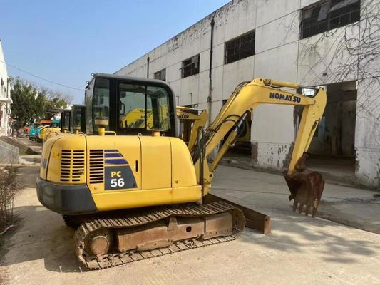 اللون الأصلي المستخدم كوماتسو PC56MR-2 الحفرة الصغيرة في حالة ممتازة