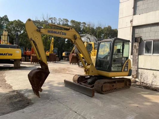 اللون الأصلي المستخدم كوماتسو PC56MR-2 الحفرة الصغيرة في حالة ممتازة