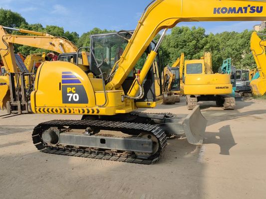 حفرة اليابان الأصلية المستخدمة كوماتسو PC70-8 حفرة نوع الزحف