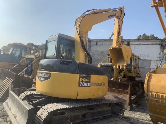 PC78US-6NO حفرة مستعملة لون أصلي يد ثانية حفرة كوماتسو