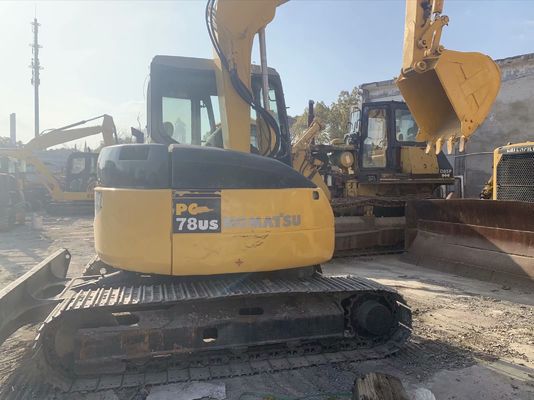 PC78US-6NO حفرة مستعملة لون أصلي يد ثانية حفرة كوماتسو