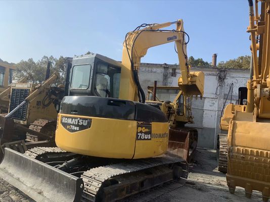PC78US-6NO حفرة مستعملة لون أصلي يد ثانية حفرة كوماتسو