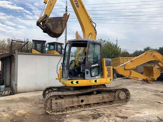 PC128US-2E مستخدم كوماتسو الحفرة الزحف 13 طن الحفرة دقة عالية