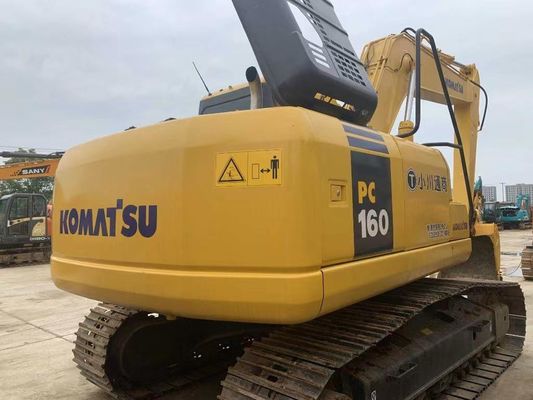 اليابان كوماتسو PC160LC-7 الحفرة الزحفية الصغيرة يد ثانية مع محرك قوي
