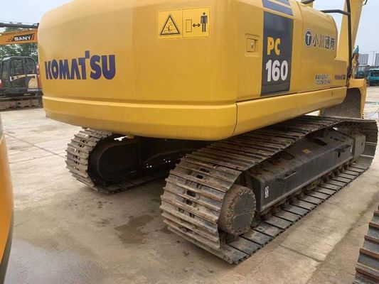 اليابان كوماتسو PC160LC-7 الحفرة الزحفية الصغيرة يد ثانية مع محرك قوي