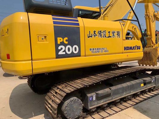 عملية سهلة حفر كوماتسو مستعمل PC200-7 اليابان الأصلية حفر 20 طن