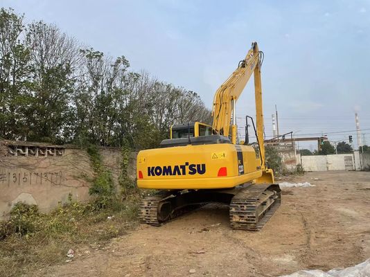 أصل اليابان استخدمت حفر كوماتسو PC220-7 الزحف مع ذراع طويلة 18 متر