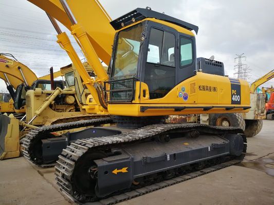 PC400-7 كوماتسو 40 طن حفرة مستعملة في حالة جيدة الزحف مثبتة