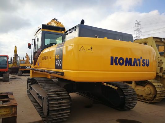PC400-7 كوماتسو 40 طن حفرة مستعملة في حالة جيدة الزحف مثبتة